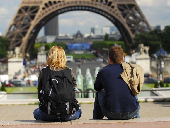 Tourists in France