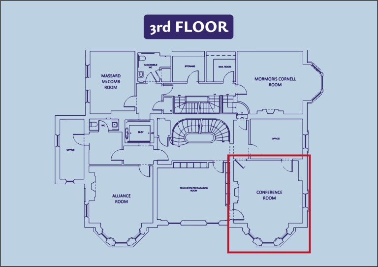 The Conference Room floor plan