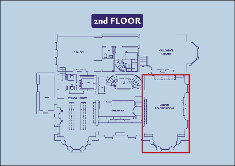 The Reading Room floor plan